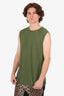Dries Van Noten Green Tank Top Size L Mens