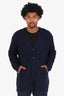 Undercover Navy Mohair Knit Cardigan Size 3 Mens