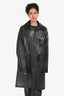 Opening Ceremony X Rains Black Rubber Rain Jacket Size M/L