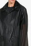 Opening Ceremony X Rains Black Rubber Rain Jacket Size M/L