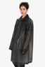 Opening Ceremony X Rains Black Rubber Rain Jacket Size M/L