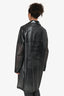 Opening Ceremony X Rains Black Rubber Rain Jacket Size M/L
