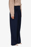 Camila Coelho Navy Wide Leg Trousers Size S