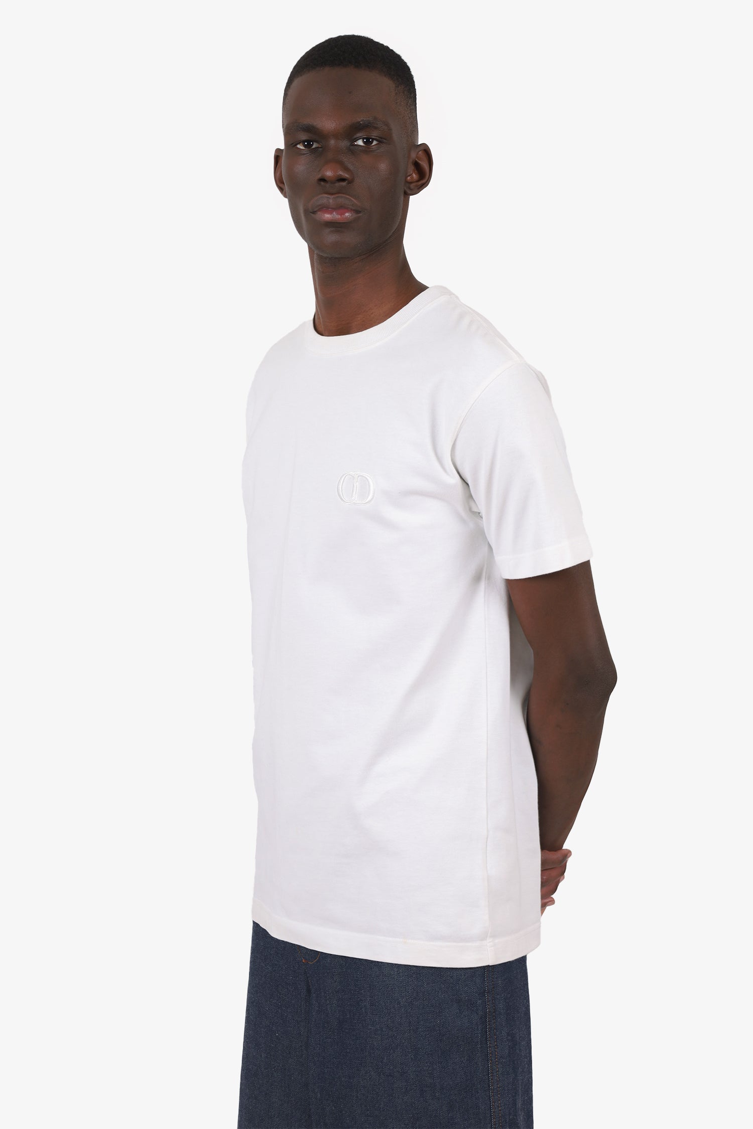 Christian Dior White 'CD' T- Shirt Size S Mens – Mine & Yours