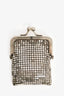 Pre-Loved Chanel™ Chain Mesh Kiss Lock Coin Pouch On Chain