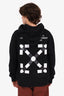 Off-White Black Toronto Arrow Graphic Hoodie Size L Mens