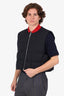 Dries Van Noten Navy Pinstripe Padded Vest Size XL Mens