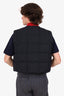 Dries Van Noten Navy Pinstripe Padded Vest Size XL Mens