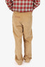 Jacquemus Beige Corduroy Le Papier Straight Leg Pants Size 48 Mens