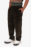 Noah Khaki Green Corduroy Straight Leg Pants Size 32 Mens