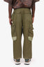 Dries Van Noten Army Green Cargo Pants Size 46 Mens