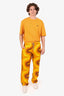 Dries Van Noten Yellow Verner Panton Edition Piene Tris Trousers Size 48 Mens