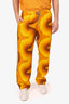 Dries Van Noten Yellow Verner Panton Edition Piene Tris Trousers Size 48 Mens
