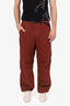 Supreme FW22 Brown Cotton Cinch Pants Size S Mens
