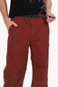 Supreme FW22 Brown Cotton Cinch Pants Size S Mens