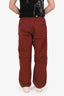 Supreme FW22 Brown Cotton Cinch Pants Size S Mens
