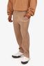 Homme Plisse Issey Miyake Brown Straight Leg Pants Size 2 Mens