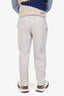 Homme Plisse Issey Miyake Grey Straight Leg Pants Size 1 Mens