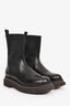 Brunello Cucinelli Black/Grey Beaded Chelsea Boot Size 39.5