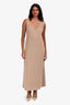 Vince Tan Wool/Cashmere Sleeveless Maxi Dress Size S