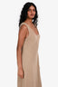 Vince Tan Wool/Cashmere Sleeveless Maxi Dress Size S