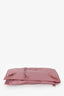 Balenciaga Pink Leather Envelope Clutch