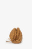 Bottega Veneta Caramel Intrecciato Mini Pouch Bag