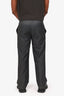 Maison Margiela Grey Wool Houndstooth Trousers Size 44 Mens