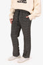 Dries Van Noten Black Patterned Trousers Size 46 Mens
