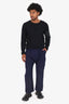 Raf Simons SS18 Blue Straight Leg Pants Size M Mens