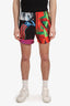 Dries Van Noten SS20 Multicolour Yoshirotten Collage Print Swim Shorts Size M Mens