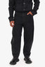 Lemaire Black Denim Wide Leg Jeans Size 48 Mens