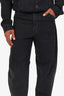 Lemaire Black Denim Wide Leg Jeans Size 48 Mens