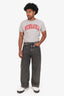 Acne Studios Black Denim Wide Leg Jeans Size 30 Mens