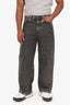 Acne Studios Black Denim Wide Leg Jeans Size 30 Mens