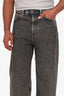 Acne Studios Black Denim Wide Leg Jeans Size 30 Mens