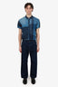 Missoni Blue Denim Wide Leg Jeans Size 46 Mens