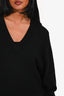 Chloe Black Cashmere V-Neck Sweater Size S