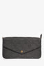 Louis Vuitton Black Leather Empreinte 'Felicie' Pochette with Insert