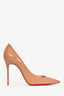 Christian Louboutin Beige Patent 'So Kate' Pumps Size 39