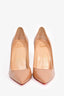 Christian Louboutin Beige Patent 'So Kate' Pumps Size 39