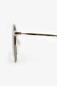 Saint Laurent Gold Aviator Sunglasses