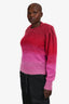 Isabel Marant Etoile Red/Pink Mohair Sweater Size 38