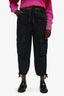 Isabel Marant Etoile Black Cargo Jeans Size 38