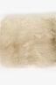 Mink Cream Mink Fur Cuffs