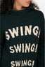 Sandro Green 'Swing Swing' Turtleneck Sweater Size 0