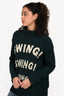 Sandro Green 'Swing Swing' Turtleneck Sweater Size 0