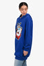 Moschino Couture Blue 'Tony The Tiger' Print Hoodie Size 6