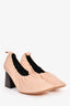 Celine by Phoebe Philo Pink Leather Block Heels Size 40