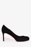 Christian Louboutin Black Suede 'New Simple Pump' 85 Size 41.5